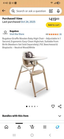 Highchair new