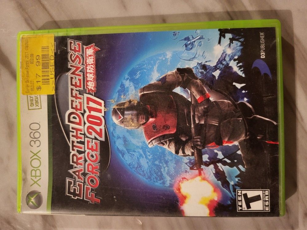Earth Defense Force 2017 (Microsoft Xbox 360, 2007)