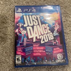 PS4/5 Just Dance 2018 - Like New!