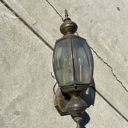 Outdoor Lantern Wall Light