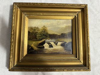 Theodore Hines Oil On Canvas