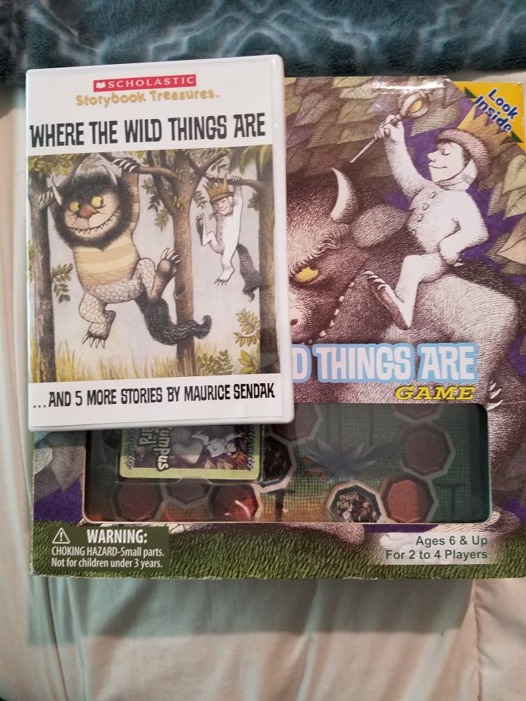 where the wild things are dvd and game combo