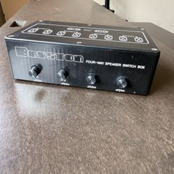 Bryston 4-Way Speaker Switch Box - Rare, Discontinued, 1000W/ch