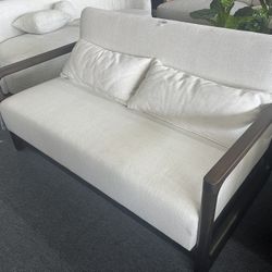 66”Solid wood frame fabric sofa，$380