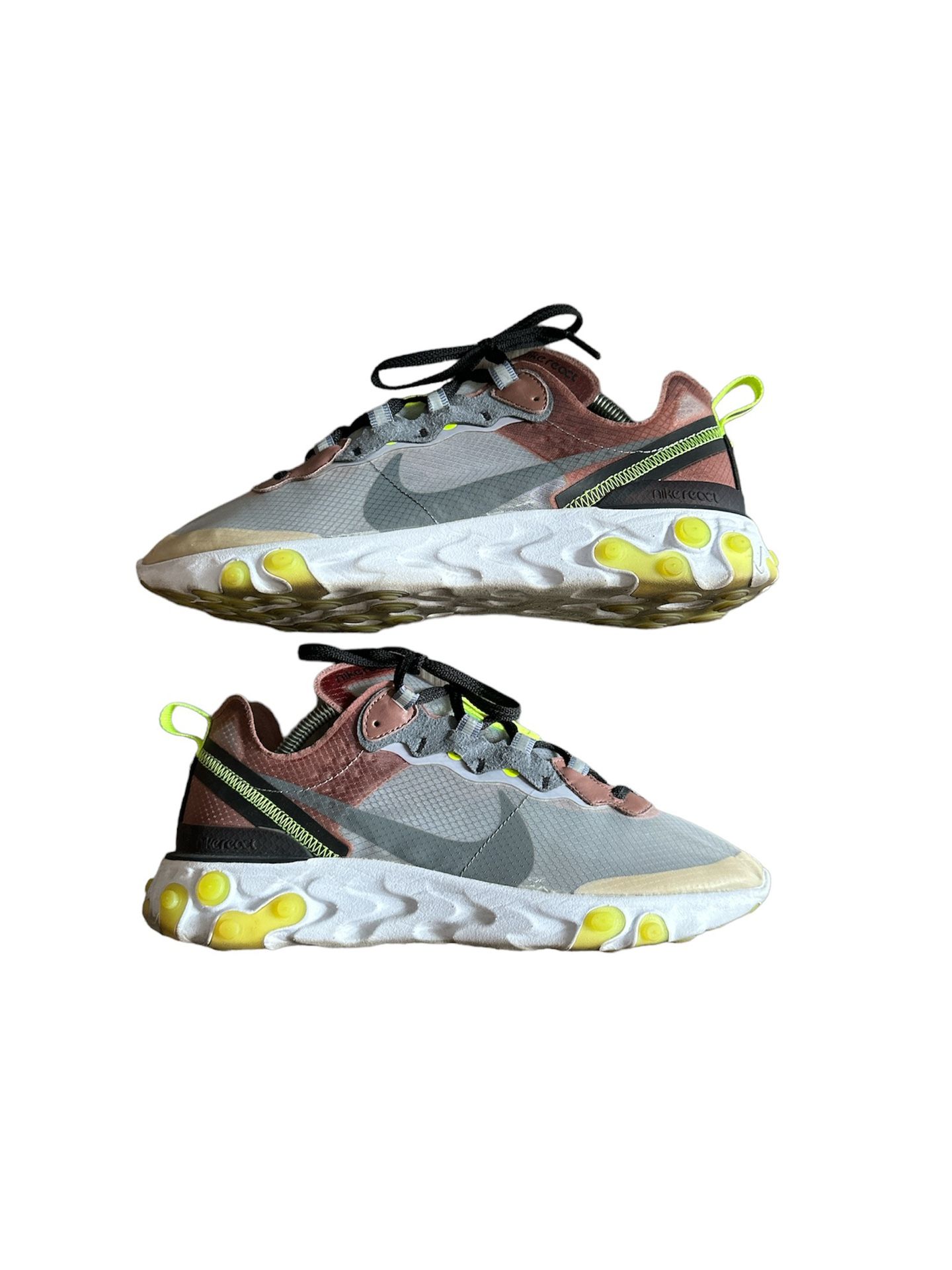 Desert Sand React Element 87 Aq1090 Orange Nike React Element 87
