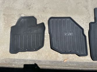 2007-2008 OEM Honda Fit GD all weather rubber mats