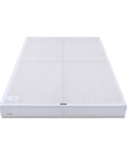 King Size Box Spring Bed Base Smart Box 7 Inch Mattress Foundation 