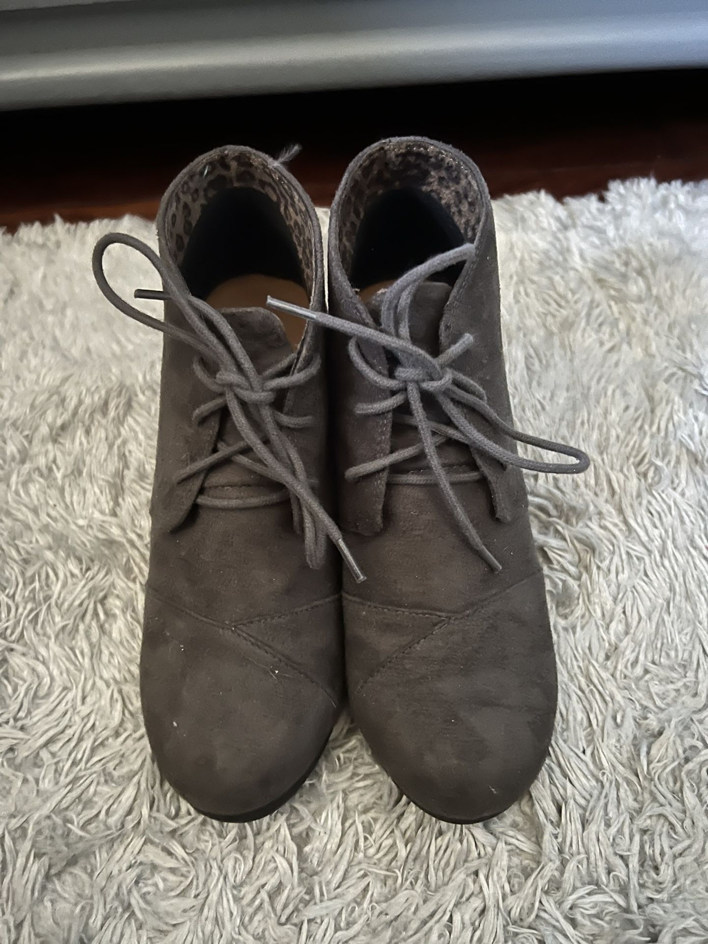 Grey Boots 
