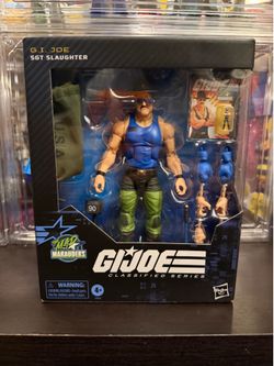 $20 G I Joe Sgt Slaughter