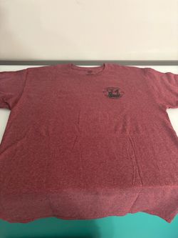 Large burgundy vans t shirt