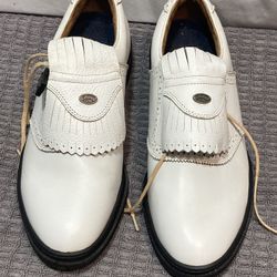 New Vintage CALLAWAY GOLF by NORDSTROM, WOMEN’S “BROADMOOR” LEATHER GOLF SHOES