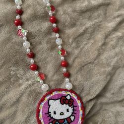 Hello Kitty Bead Work