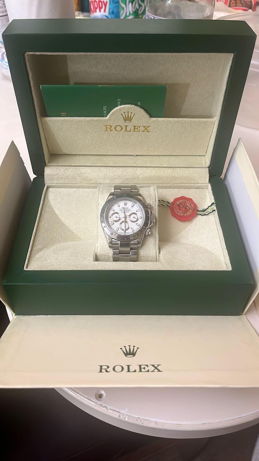 Rolex  Daytona 116520 White Dial Stainless Steel 