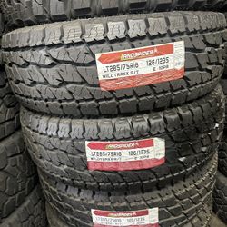 LT285/75/16 Landspider- New Tires $155 EACH TIRE/ CADA LLANTA- INSTALLED AND BALANCED