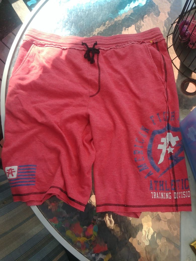 Mens American fighter shorts