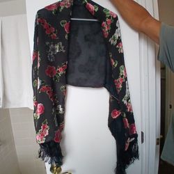 Shawl with Fringe Ladies