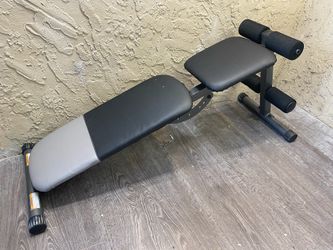 Adjustable Utility Bench Ab Decline  Fitness Exercise Utility Bench - See My Other Items 💪