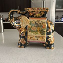 Decorative Ceramic Elephant