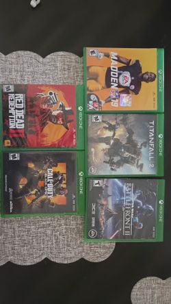 Xbox one 5 games