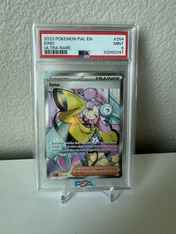 Pokemon Iono 254/193 Ultra Rare Full Art  PSA 9 MINT