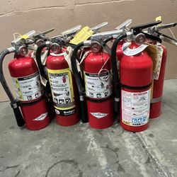 ABC 5 lbs fire extinguishers $30.00 Each 