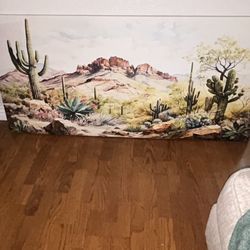 Wall Dessert Cactus Picture Gallery Frame