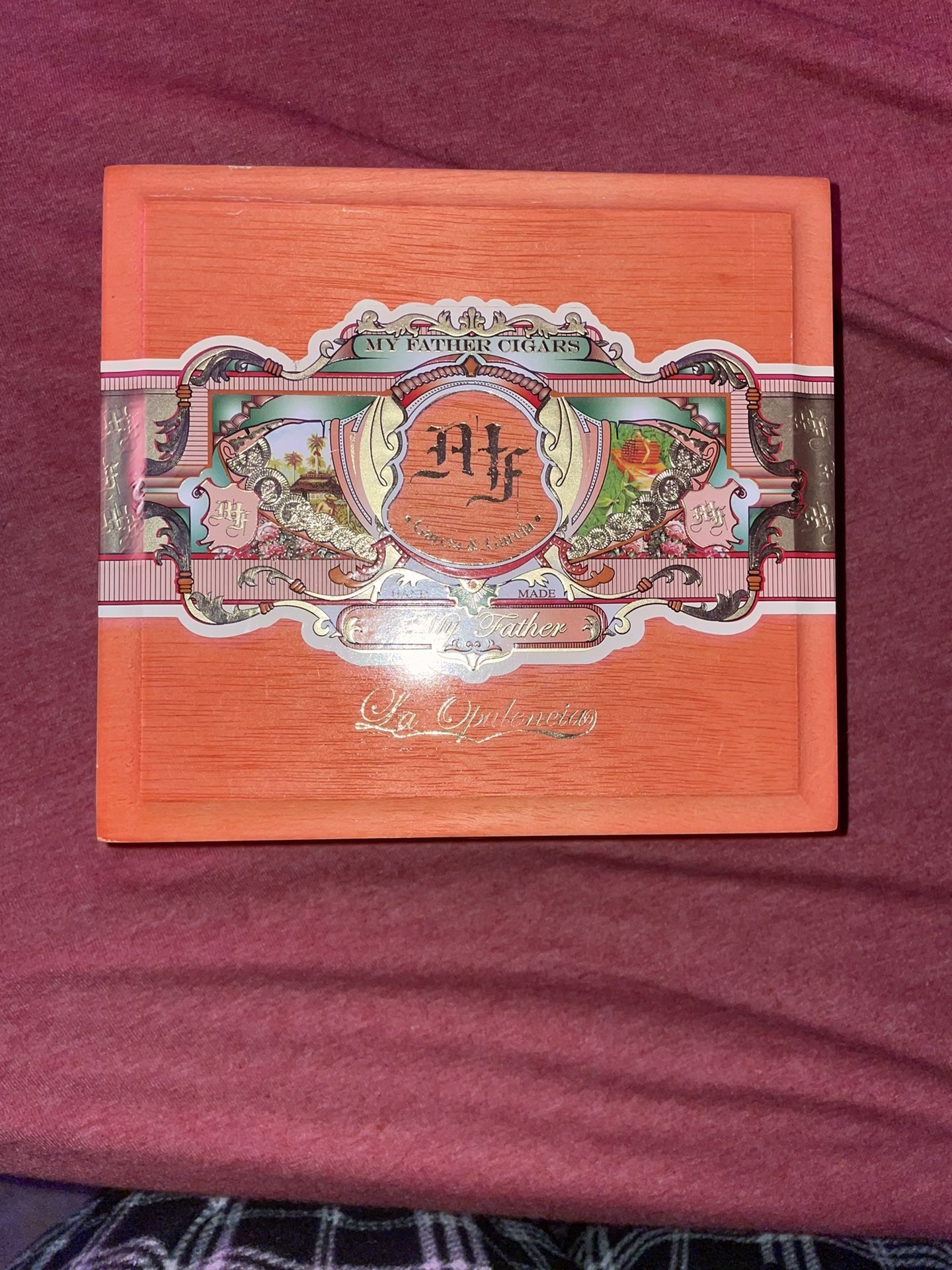 Cigar Box My Father Cigars(empty)