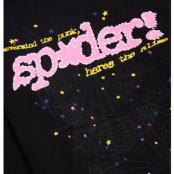 Sp5der P*NK V2 Hoodie