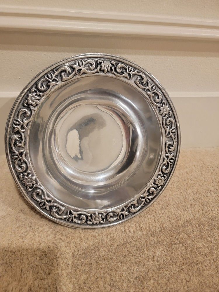 Vintage Wilton Pewter Rare Serving Bowl