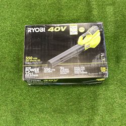 Ryobi 40V 550 CFM 40V Blower Kit