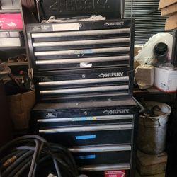 Husky Toolbox – 10-Drawer Set (Used, No Key)