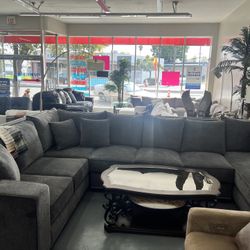 Brand New Sectionals In Stock @ MYY SPACE FURNITURE 🪑 Same Day Delivery 🚚 