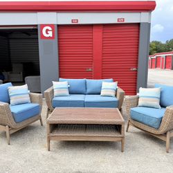 OUTLET | COSTCO 4-piece Woven Outdoor Patio Seating Set