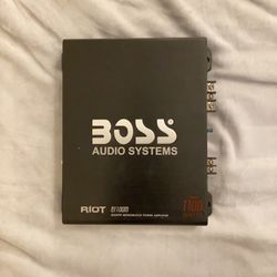 Boss Riot R1100M Monoblock MOSFET Car Stereo Power Amplifier