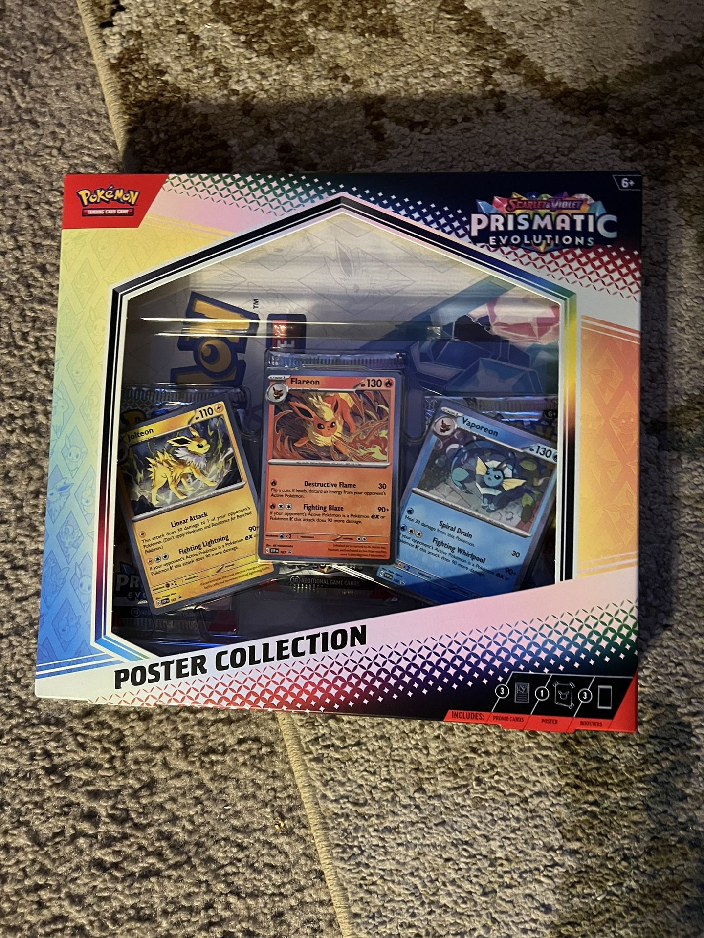 Pokemon Prismatic Evolutions Poster Collection