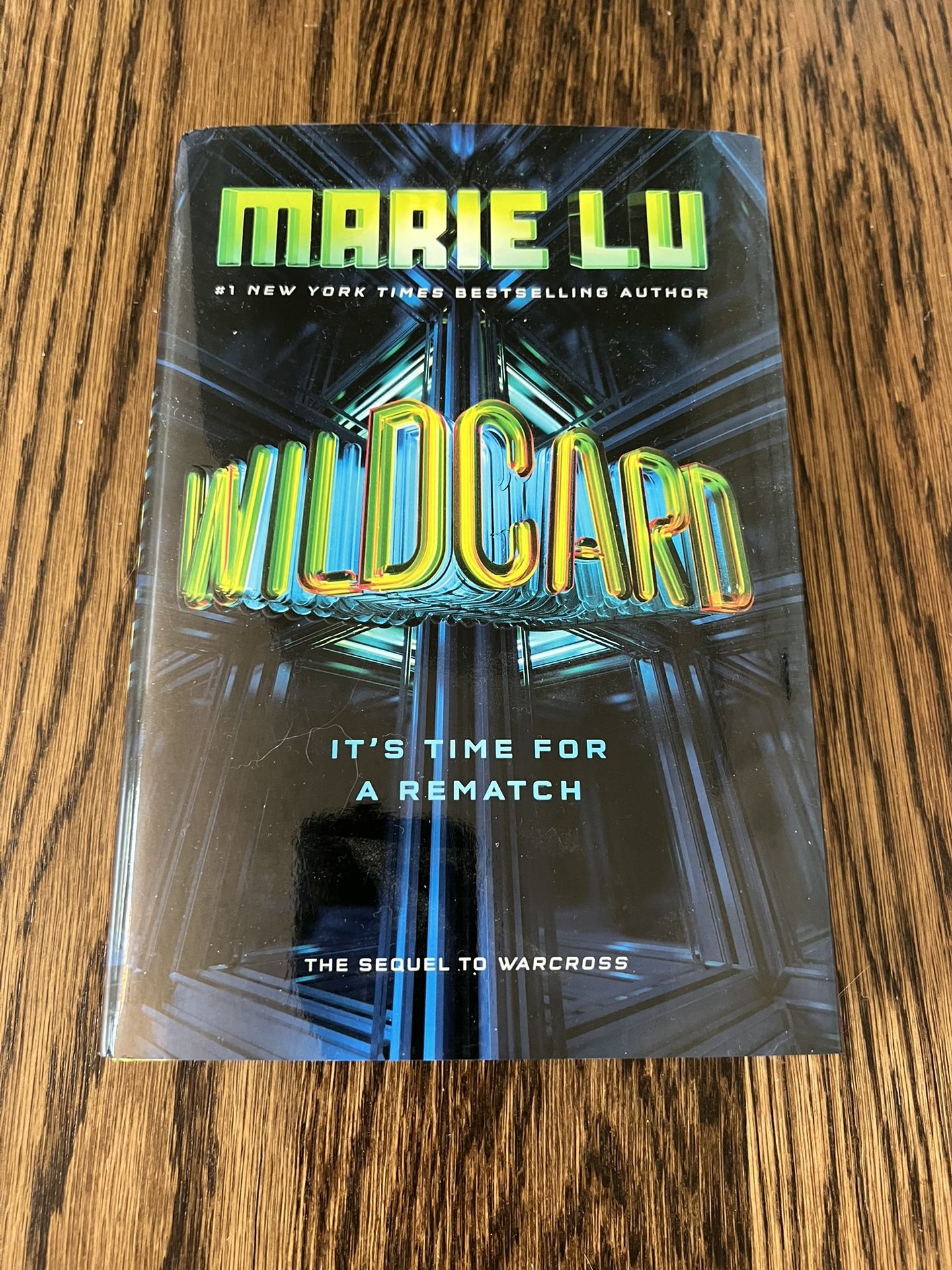 Marie Lu “Wildcard” hardback book