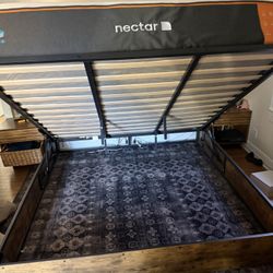 King Size Storage Bed Frame
