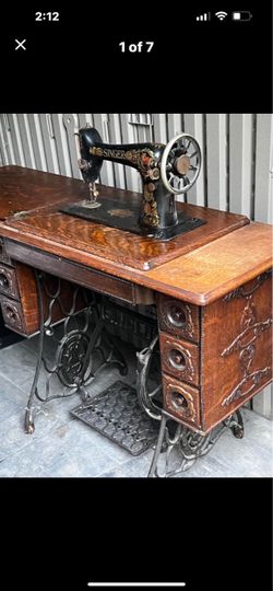 Vintage Singer sewing machine