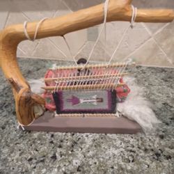 Vintage Native American Weaver Navajo