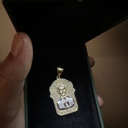 Jesus Malverde Pendant
