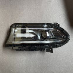 LH Projector Headlight Assembly LED DRL 2015-2022 Dodge Charger Halogen Driver Side Headlamp 