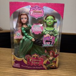 DreamWorks 2007 Shrek Princesses Princess Fiona With Kung Fu Action New Vintage