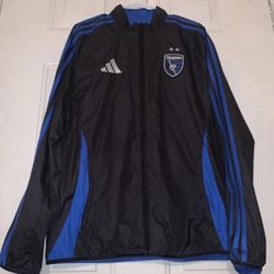 San Jose Earthquakes Reversible Windbreaker Jacket