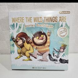 Where The Wild Things Are Journey Board Game - Aquarius Games RARE NEW SEALED