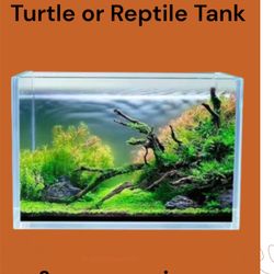 Turtle or reptile tank and all accessories