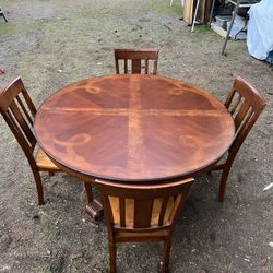 6 Piece table set