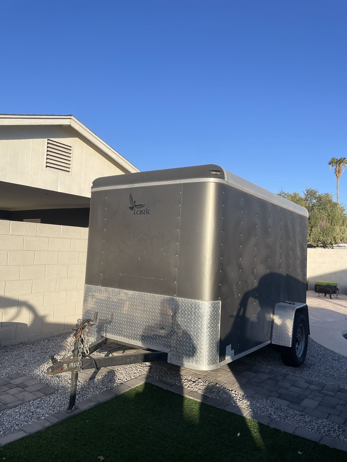5x10 Lark Enclosed Trailer