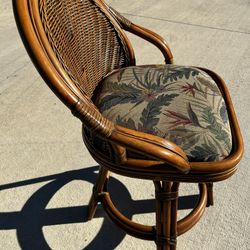 Vintage Ratana high back bar stool for Sale in Folsom, CA OfferUp