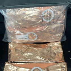 100 Rose Gold Chair Sashes