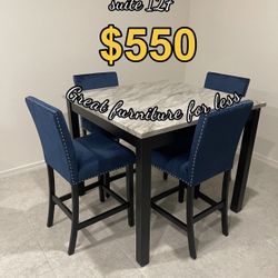 5 PCs Dining Table Set Brand New